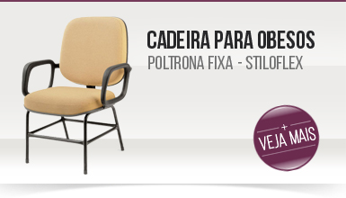 Cadeira para Obeso Fixa