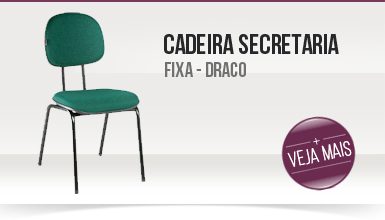 Cadeira Secretaria Fixa Draco