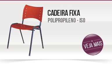 Cadeira Fixa Polipropileno ISO